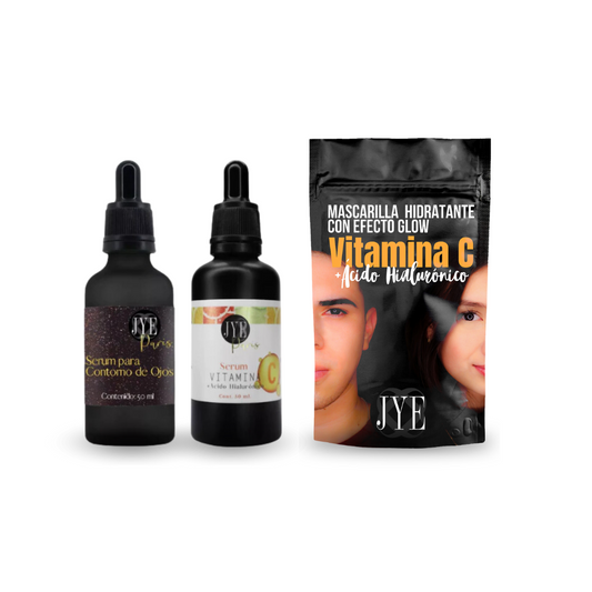Kit Serum + Mascarilla Hidratante con Efecto GLOW