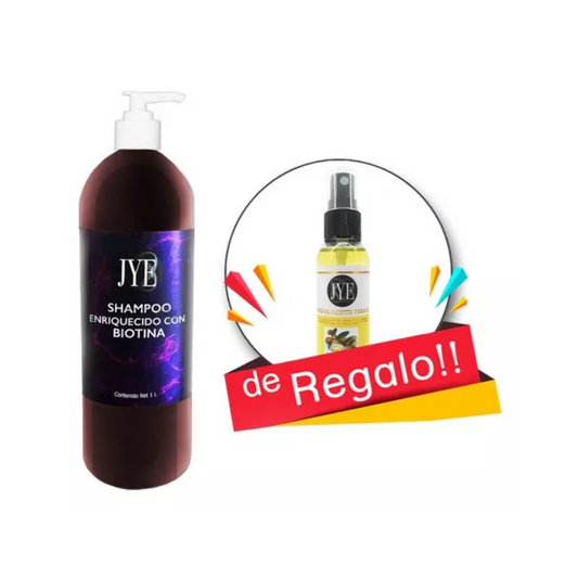 Kit: Shampoo de Biotina + Aceite de Árgan