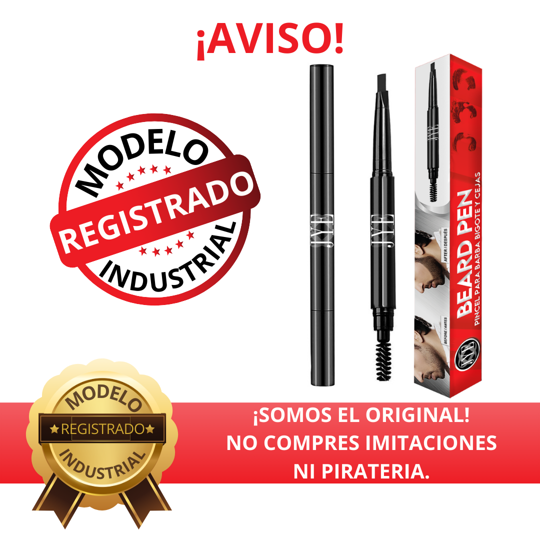 Pincel para Barba, Bigote y Cejas