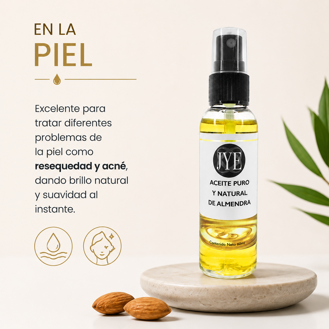 Aceite de Almendra 60 ml