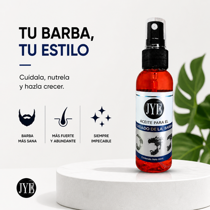 Aceite para el Cuidado de la Barba JYE