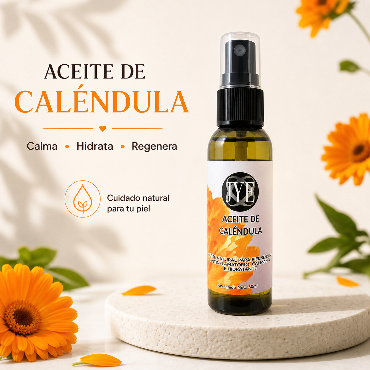 Aceite de Caléndula Calmante 60 ml