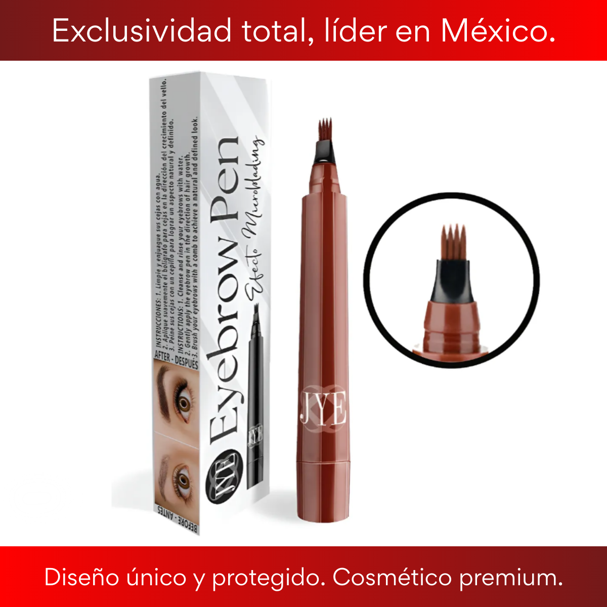 Boligrafo Efecto Microblading - Eyebrow Pen