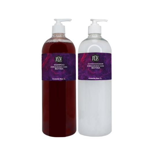 Dúo: Shampoo y Acondicionador de Biotina