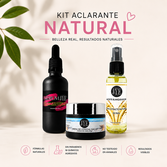 Kit Aclarador Natural 3 Piezas