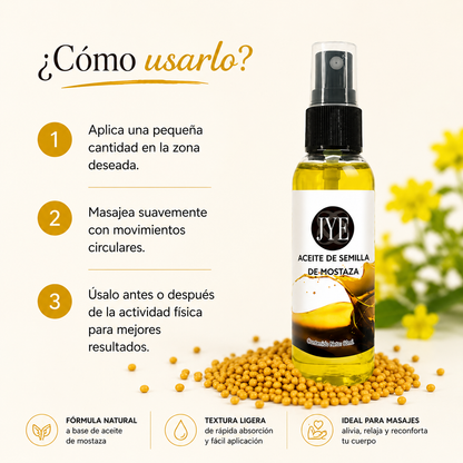 Aceite de Semilla de Mostaza 60 ml