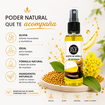 Aceite de Semilla de Mostaza 60 ml
