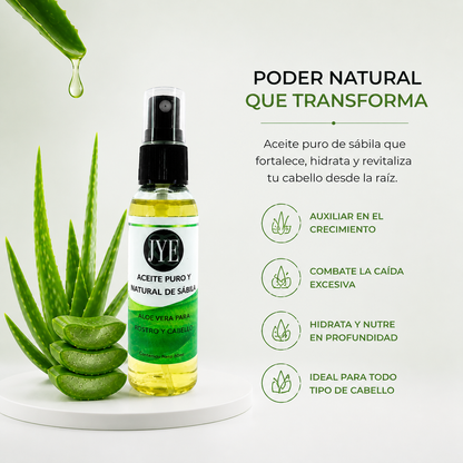 Aceite de Sábila Crecimiento 60 ml JYE