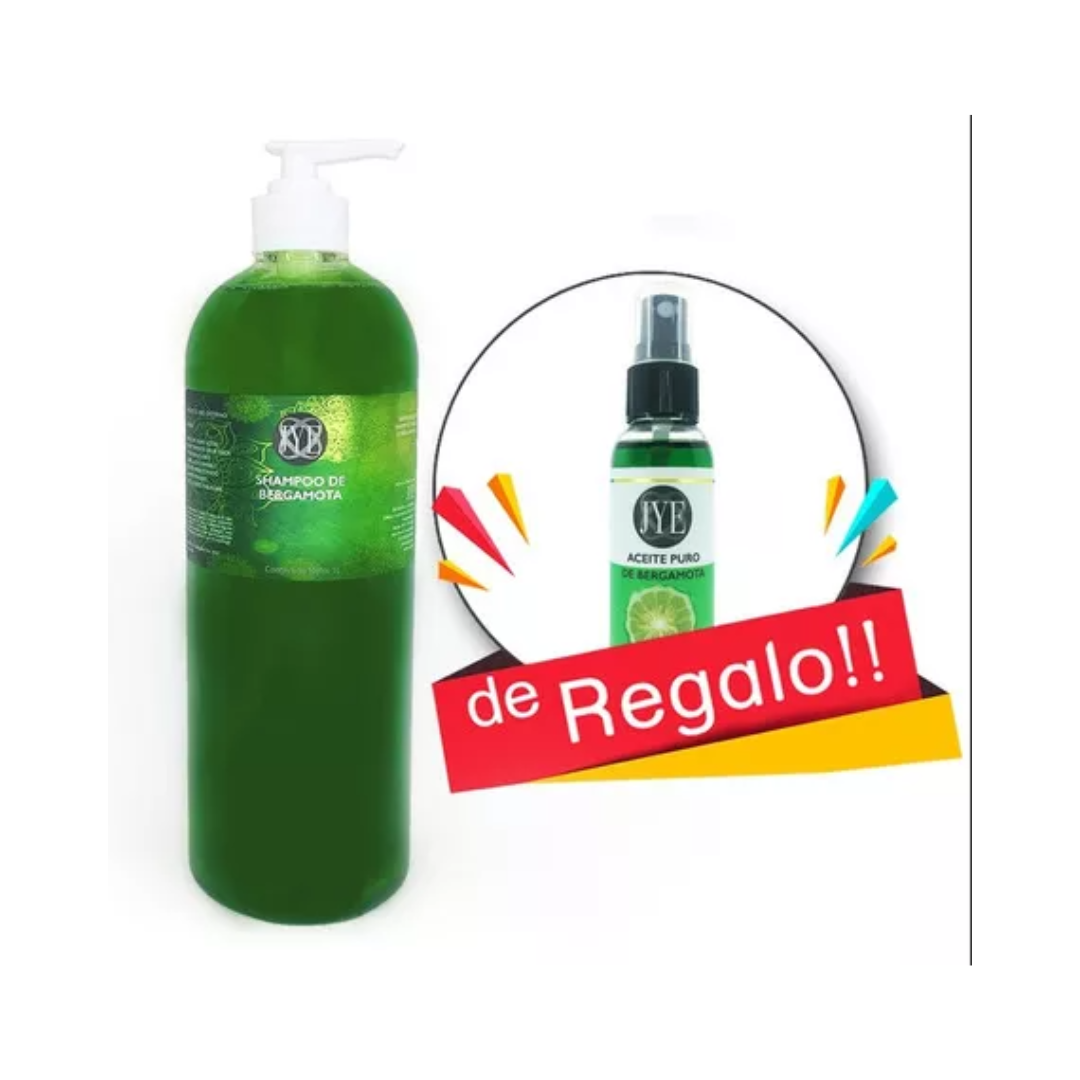 Kit: Shampoo de Bergamota + Aceite de Bergamota